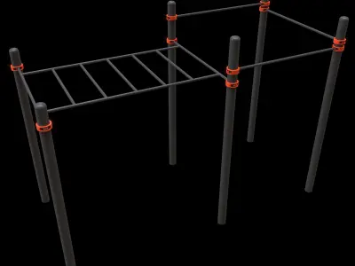 Workout part three 3D model