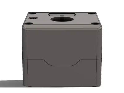 Caixa Botoeira WEG PBW 1 Button Box 3D model