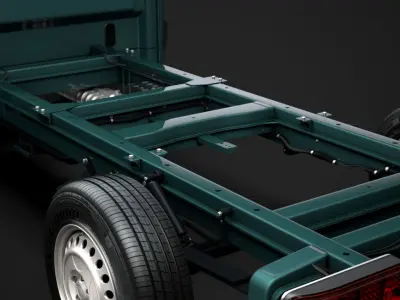 Mercedes Sprinter Chassis Single Cab L2 FWD 2020 3D model