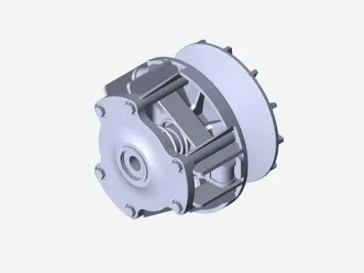 Polaris cvt 1 Free 3D model