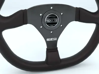 Steering Wheel Sparco L360 3D model