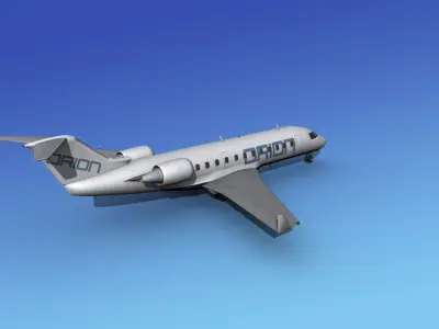 Canadair CRJ100 Orion Air 3D model