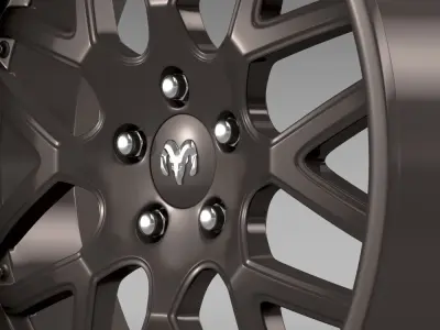 Dodge Vin Diesel Car rim 3D model