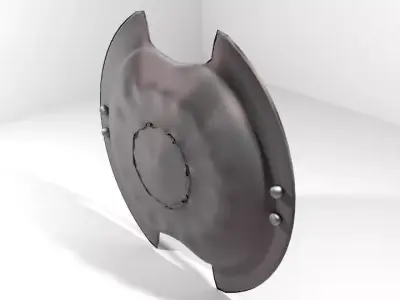 Personal Armor Shield - Spartan Shield 3D model