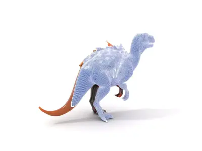 Feathered Raptor model pack Low-poly 3D model