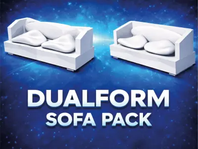 STL Morfix3D - DualForm Sofa Pack 3D print model