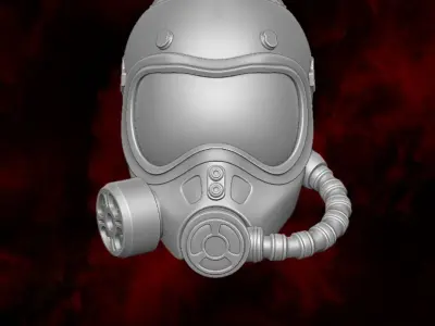 Gas Mask Doom Collection 3D printable files for Action Figures 3D print model