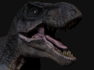 Tarbosaurus Sculpt Model 3D model