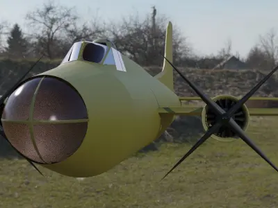 Boeing B-17 Flying Fortress Free 3D model