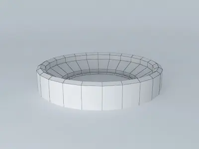 Bullring. Caceres Free 3D model