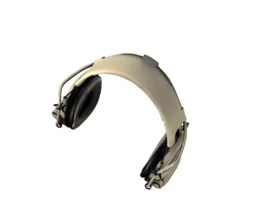 Tactical Headset 3D model