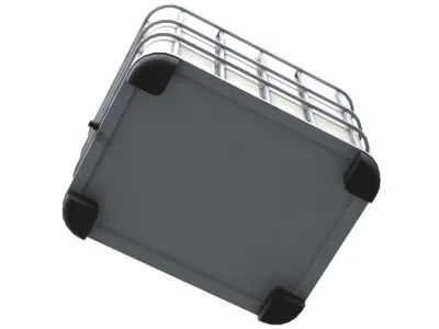Caged IBC Tote 1 Low-poly 3D model