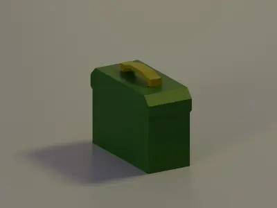 Neon city pack Free low-poly 3D model