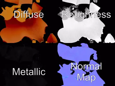 Friendly Kiwi Bird model pack Low-poly 3D model