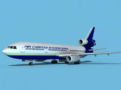 McDonnell Douglas MD-11 Air Charter Intl 3D model
