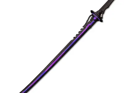 Void Sword Low-poly 3D model