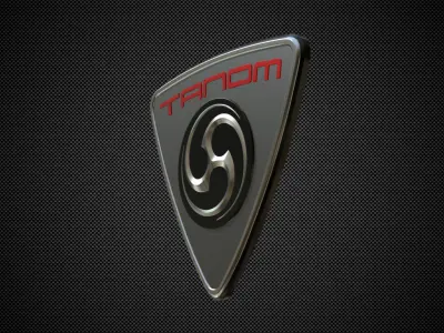tanom logo 3D model