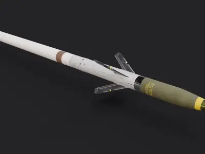 AGR-20 APKWS II Advanced Precision Kill Weapon System 3D model