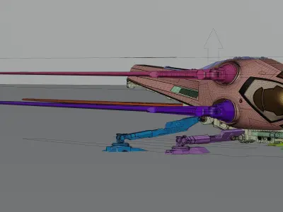 Dune Ornithopter 3D model