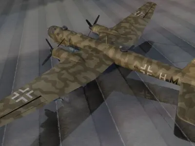 Heinkel He-177 A-5 Grief 3D model