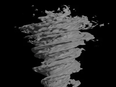 Water Tornado 3D model