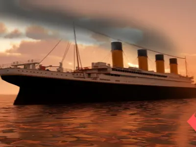 RMS Titanic 3D model