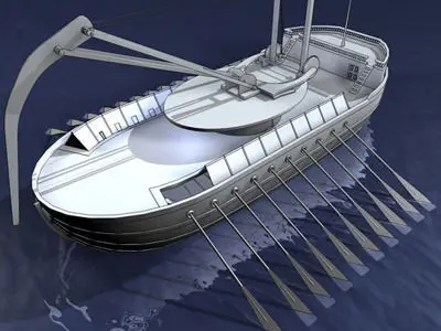 Leonardo Assault battleship 3D model