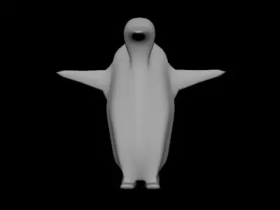 penguin Free 3D model