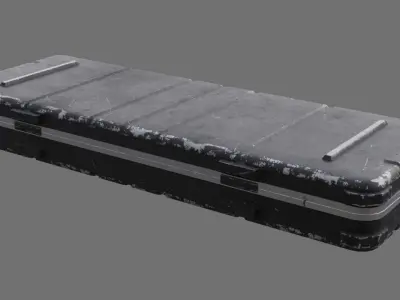 Military Case 2B Low-poly 3D model