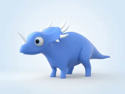 Styracosaurus 3D model