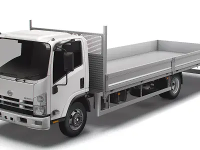UD Truck Condor Rigid body truck 2021 3D model