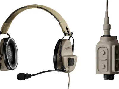 FALCOM OTE2000 Low-poly 3D model