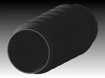 Bellow S0F 200x100 Free 3D model