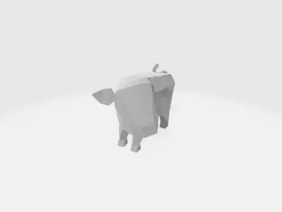 Pig - Unity use Free 3D model