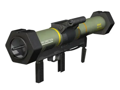 Anti-armor launcher Matador 3D model