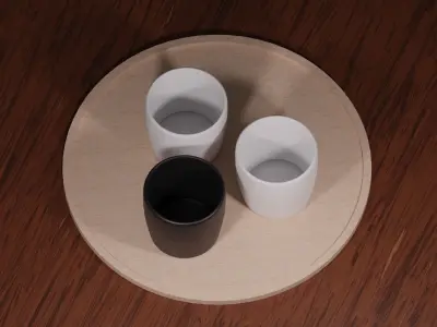 Tea cup Free 3D model buy