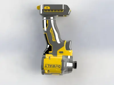Parafusadeira Eletrica DeWalt Electric Screwdriver 3D model