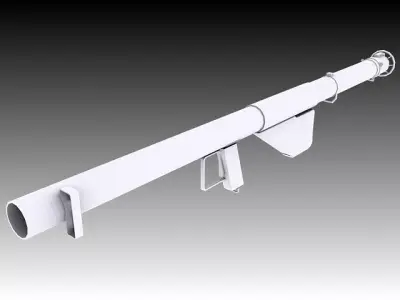 M1A1 Bazooka 3D model