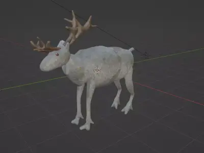 Reindeer Free 3D model
