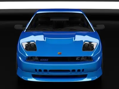 FIAT COUPE 20V TURBO Free 3D model