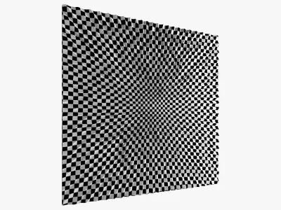 wave wall 8 3D model