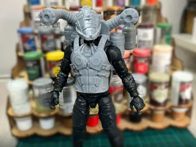 Toxo Viper V1 GIJoe Fan Art 3D printable For Action Figures 3D print model