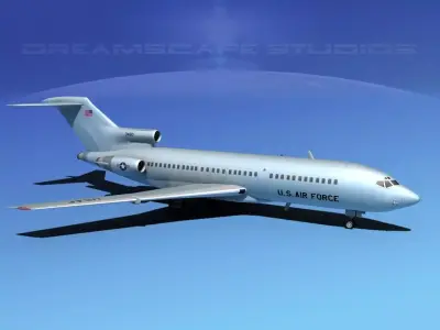 Boeing C-22A USAF 5 3D model