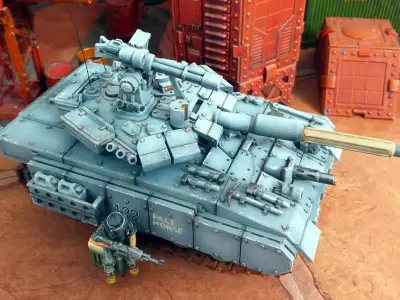 Tank - 28mm Sci-Fi 3D print model