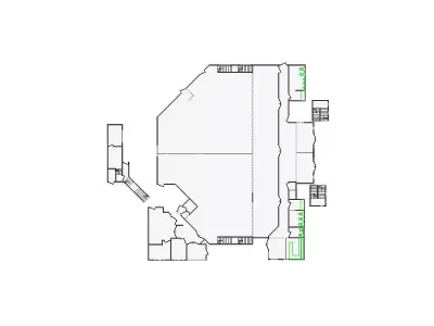 Commercial Interior Sketch - 10501-11000 SF - Xactimate 3D model
