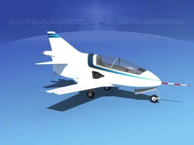 Bede BD-5J Microjet V02 3D model