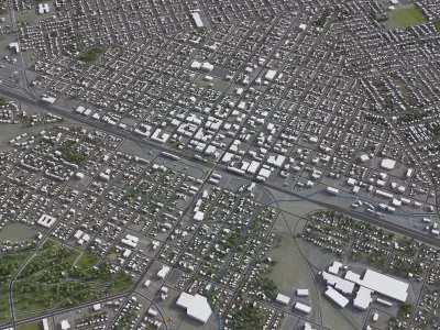 Nampa Low-poly 3D model