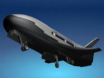 X-37B 3D model