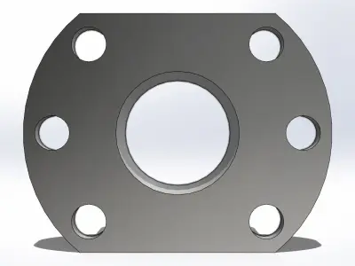 Porca FSI 32 10T3 Nut 3D model