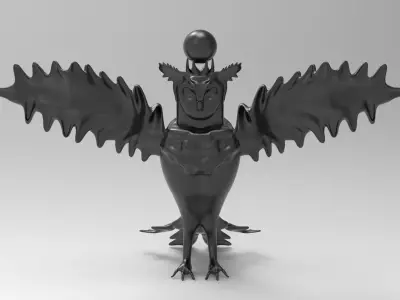 King Owl  3D model